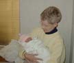 Seems Great Grandma Linda thinks Haalie is cute too