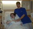 Mom Cara and Newborn Haalie